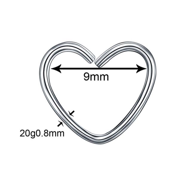 4pcs/lot steel daith heart star rings cz gem cartilage tragus piercings nose hoop rings labret ring daith piercing jewelry q sqcrgm, Silver
4pcs/lot steel daith heart star rings cz gem cartilage tragus piercings nose hoop rings labret ring daith piercing jewelry q sqcrgm, Silver