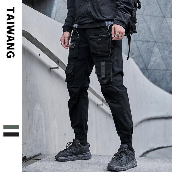 men's pants prowow 2021 hip hop streetwear suspender cargo men joggers sweatpants casual harem trousers harajuku autumn, Black
men's pants prowow 2021 hip hop streetwear suspender cargo men joggers sweatpants casual harem trousers harajuku autumn, Black