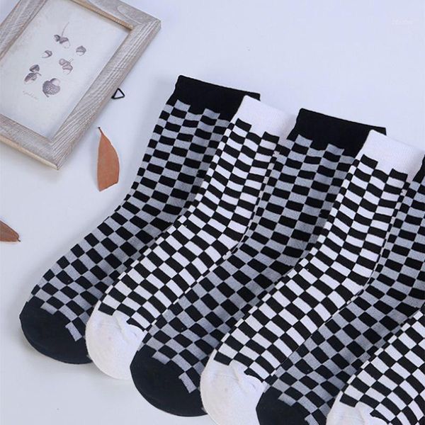 men's socks fashion 1 pair trends checkerboard geometric checkered men women cotton drop ship1, Black
men's socks fashion 1 pair trends checkerboard geometric checkered men women cotton drop ship1, Black