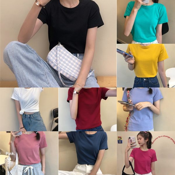 short coat t-shirt sleeve t-shirt women's short loose korean version 2020 new half sleeve high waisted summer dress small person exp, White
short coat t-shirt sleeve t-shirt women's short loose korean version 2020 new half sleeve high waisted summer dress small person exp, White