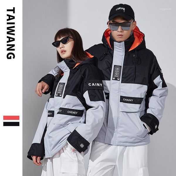 men's down & parkas men cotton-padded jacket men's 2021 winter original trendy brand loose cotton coat clothing1, Black
men's down & parkas men cotton-padded jacket men's 2021 winter original trendy brand loose cotton coat clothing1, Black