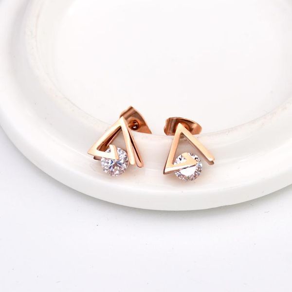 stud 2021 yun ruo fashion rose gold color zirconia triangle earring for woman gift not allergy 316l stainless steel jewelry, Golden;silver
stud 2021 yun ruo fashion rose gold color zirconia triangle earring for woman gift not allergy 316l stainless steel jewelry, Golden;silver