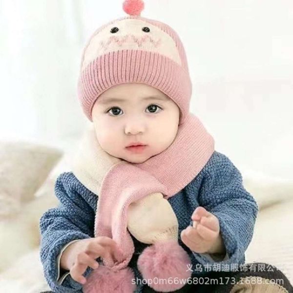 knitting winter suit children's cute warm scarf wool boy's baby hat collar id4m, Red;brown
knitting winter suit children's cute warm scarf wool boy's baby hat collar id4m, Red;brown