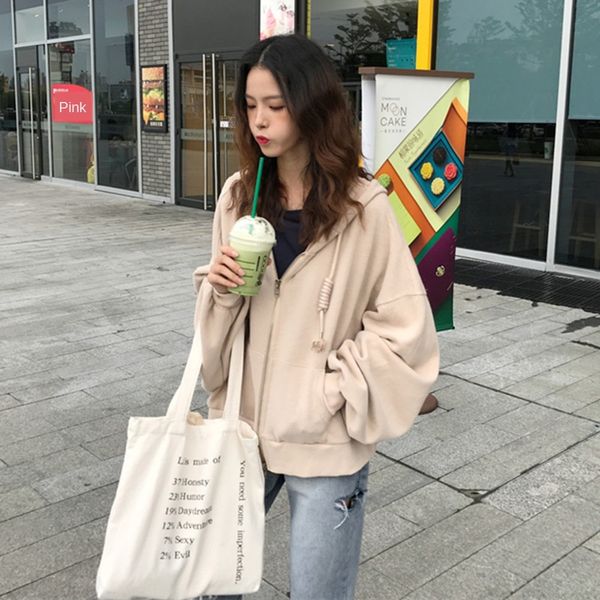2020 clip jacket clip spring and autumn korean version of harajuku bat sleeve hooded zipper cardigan student long sleeve jacket girl zzcgd z, Black
2020 clip jacket clip spring and autumn korean version of harajuku bat sleeve hooded zipper cardigan student long sleeve jacket girl zzcgd z, Black