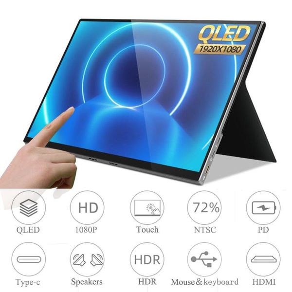new 15.6" qled portable touch hdr gaming monitor for phone ps4 switch xbox 1080p type c pc lapextended touch screen
new 15.6" qled portable touch hdr gaming monitor for phone ps4 switch xbox 1080p type c pc lapextended touch screen