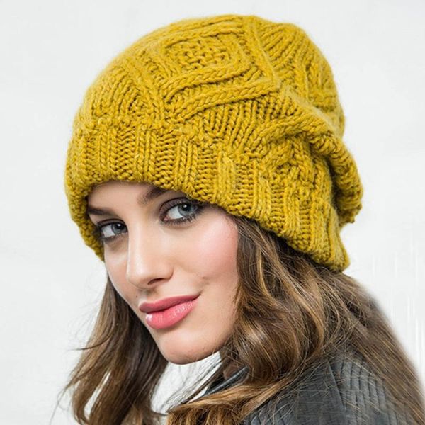 winter warm twist knitted beanie hat rhombus plaid chunky weave solid color casual outdoor ski stretchy cuffed skull cap, Blue;gray
winter warm twist knitted beanie hat rhombus plaid chunky weave solid color casual outdoor ski stretchy cuffed skull cap, Blue;gray