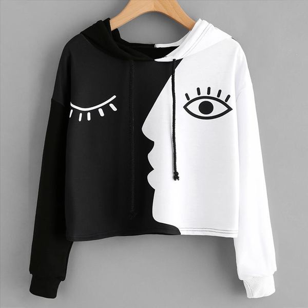 plus size face patchwork blouse women shirts color block long sleeve autumn winter basic womens and blouses, White
plus size face patchwork blouse women shirts color block long sleeve autumn winter basic womens and blouses, White