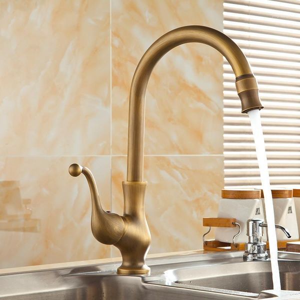 antique brass finish kitchen faucet bronze single handle and cold water sink tap 360 swivel bathroom sink mixer taps1
antique brass finish kitchen faucet bronze single handle and cold water sink tap 360 swivel bathroom sink mixer taps1
