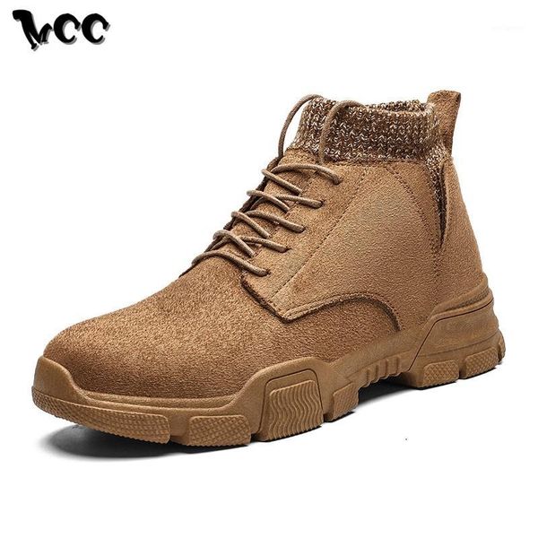 new men boots autumn winter casual shoes high lace-up sneakers platform retro soild black brown beige male boots non-slip1
new men boots autumn winter casual shoes high lace-up sneakers platform retro soild black brown beige male boots non-slip1