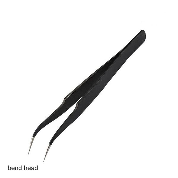 2 pcs stainless steel anti static tweezers mobile phone electronic repair straight head industrial sewing accessories tools, Black
2 pcs stainless steel anti static tweezers mobile phone electronic repair straight head industrial sewing accessories tools, Black