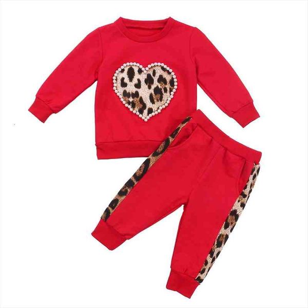 kids tracksuit for girls clothing sets autumn toddler girls leopard print t-shirts pants clothes outfit children clothing, White
kids tracksuit for girls clothing sets autumn toddler girls leopard print t-shirts pants clothes outfit children clothing, White