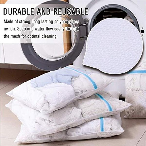 6pcs mesh laundry bags for washing machines delicates with zipper 3 large 3 medium travel storage organize bag storage
6pcs mesh laundry bags for washing machines delicates with zipper 3 large 3 medium travel storage organize bag storage