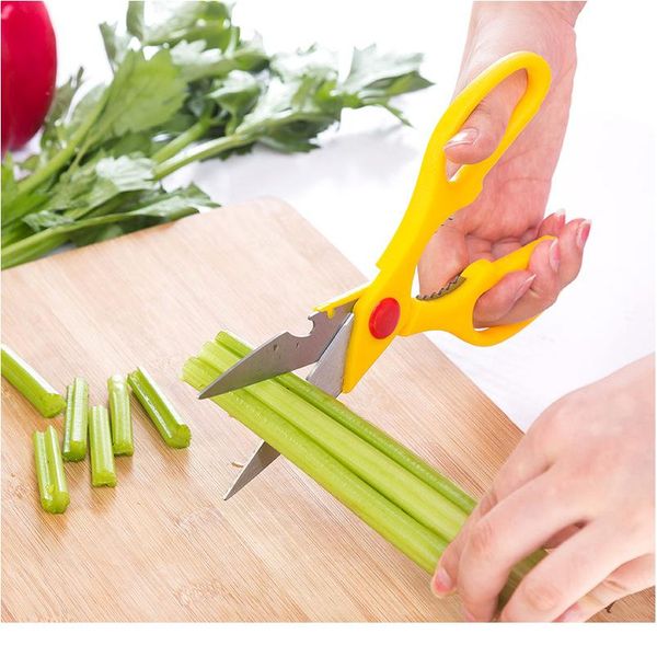 stainless steel kitchen scissors multi-purpose cutting tool bottle opener used for chicken poultry fish meat vegetabl jllgat
stainless steel kitchen scissors multi-purpose cutting tool bottle opener used for chicken poultry fish meat vegetabl jllgat