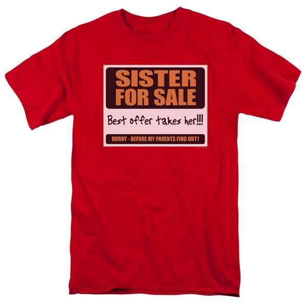 sister for sale, offer takes her funny t-shirt all sizes cotton tee shirt big tall sport hooded sweatshirt hoodie
sister for sale, offer takes her funny t-shirt all sizes cotton tee shirt big tall sport hooded sweatshirt hoodie