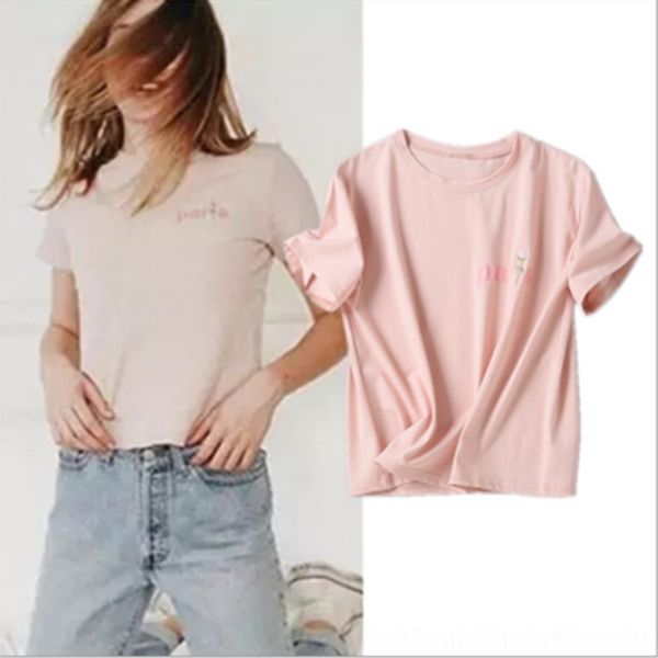 nl9f2 women's new embroidery women's rose basic short sleeve spring loose embroideryembroidery summer crew neck t-shirt clu9t, White
nl9f2 women's new embroidery women's rose basic short sleeve spring loose embroideryembroidery summer crew neck t-shirt clu9t, White
