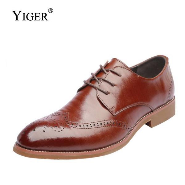 yiger new men classic business formal shoes men oxford dress shoes pointed toe retro bullock design british style 0036, Black
yiger new men classic business formal shoes men oxford dress shoes pointed toe retro bullock design british style 0036, Black