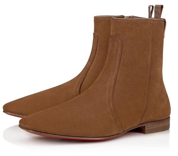 famous designer red bottom cardaboot for men ankle boots famous comfort black,brown suede leather combat booties perfect party dress wedding
famous designer red bottom cardaboot for men ankle boots famous comfort black,brown suede leather combat booties perfect party dress wedding