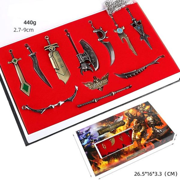 game lol keychain league of legend weapon key chain hero league rank key ring key holder chaveiro jewelry for fans
game lol keychain league of legend weapon key chain hero league rank key ring key holder chaveiro jewelry for fans
