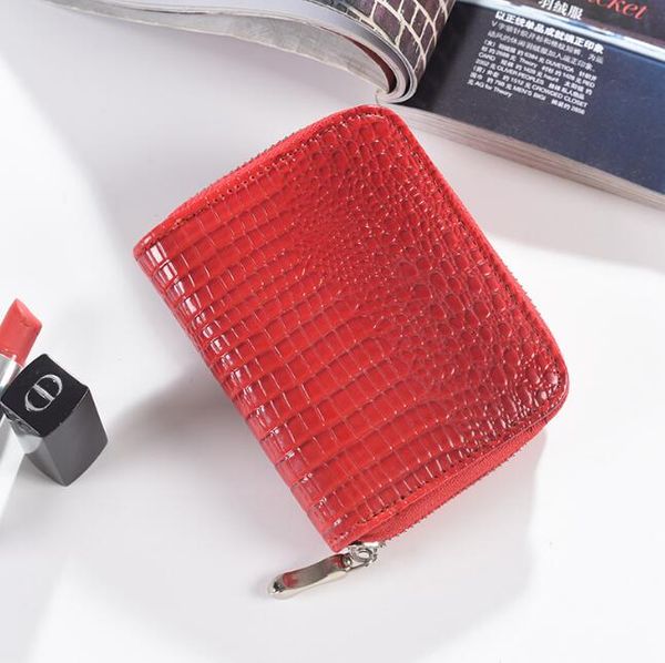 5pcs wallet women pu red multifunction credit card holder square short wallet, Red;black
5pcs wallet women pu red multifunction credit card holder square short wallet, Red;black