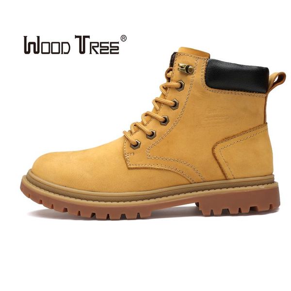woodtree fashion winter boots men's leather style fashion men's work shoes martin boots, Black
woodtree fashion winter boots men's leather style fashion men's work shoes martin boots, Black