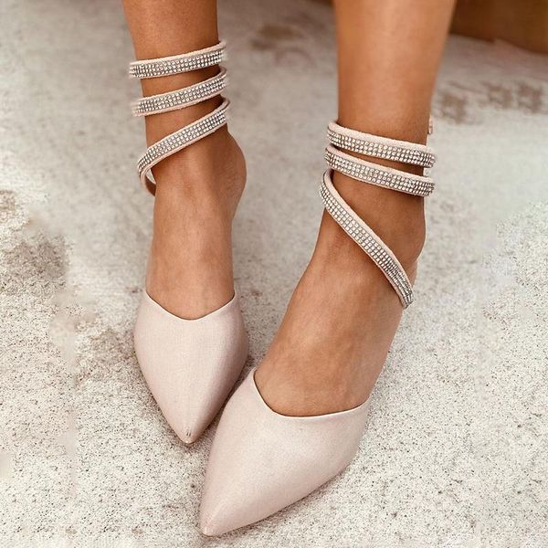 women's crystal sandals summer sandals pointed high-heeled stiletto pu leather straps single shoes thin buckle women's shoes, Black
women's crystal sandals summer sandals pointed high-heeled stiletto pu leather straps single shoes thin buckle women's shoes, Black