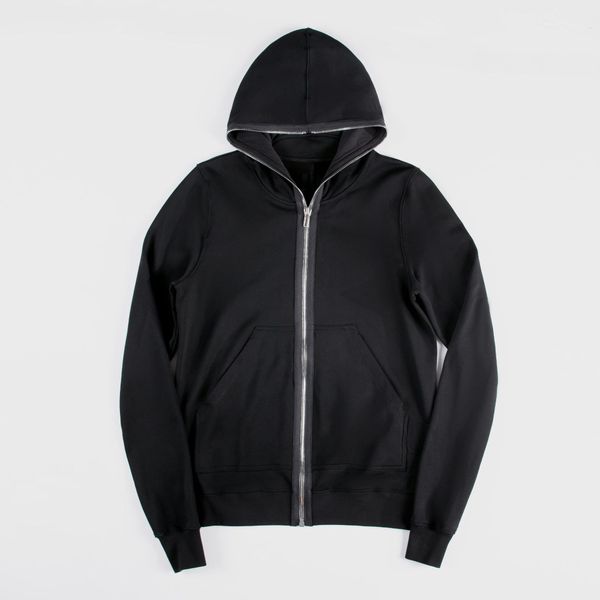 rick 2022 high street hoodies classic ro owens long zip to dark long sleeve cardigan jacket for man men's spring sweater woman clothing, Black
rick 2022 high street hoodies classic ro owens long zip to dark long sleeve cardigan jacket for man men's spring sweater woman clothing, Black