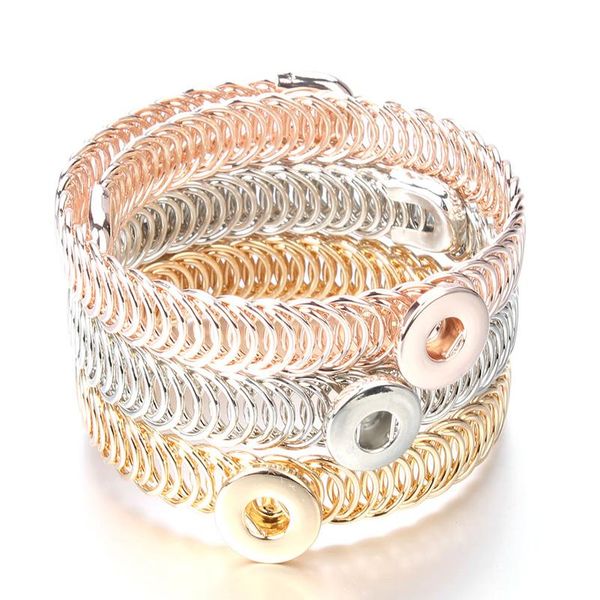 new snap jewelry 12mm 18mm rose gold silver plated cuff snap button bracelet bangle adjustable size bracelet for men wom bbybft, Golden;silver
new snap jewelry 12mm 18mm rose gold silver plated cuff snap button bracelet bangle adjustable size bracelet for men wom bbybft, Golden;silver