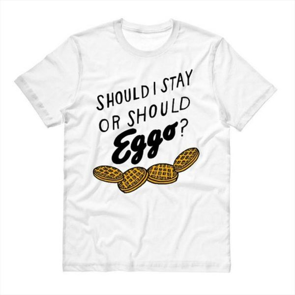 должен ли я остаться или должен eggo странные вещи вдохновленный смешные tshirt унисекс лето коротким рукавом хлопок топы женщины tumblr тен, White
должен ли я остаться или должен eggo странные вещи вдохновленный смешные tshirt унисекс лето коротким рукавом хлопок топы женщины tumblr тен, White