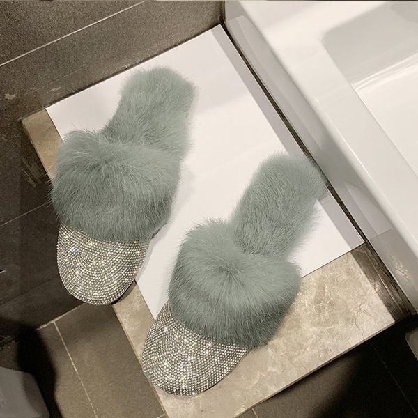 new women winter fur plush shoes woman fasnion rhinestone furry slippers ladies suede flat soft women's casual elegant slippers x1020, Black
new women winter fur plush shoes woman fasnion rhinestone furry slippers ladies suede flat soft women's casual elegant slippers x1020, Black