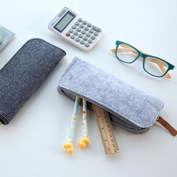 minimalism felt pencil bag fabric pencil case stationery pouch purse storage bag school supplies office supplies pencil boxs
minimalism felt pencil bag fabric pencil case stationery pouch purse storage bag school supplies office supplies pencil boxs
