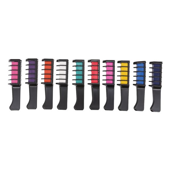 10 colors hair chalk comb hair dye temporary hair color stick non-toxic salon diy dyeing tool
10 colors hair chalk comb hair dye temporary hair color stick non-toxic salon diy dyeing tool