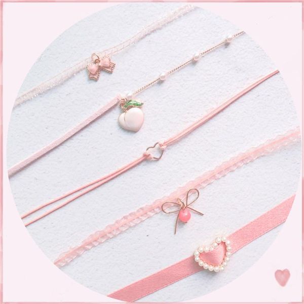 2020 summer kpop style pink peach heart pendant choker short clavicle necklaces fashion collar for girl cute aesthetic jewelry1, Golden;silver
2020 summer kpop style pink peach heart pendant choker short clavicle necklaces fashion collar for girl cute aesthetic jewelry1, Golden;silver