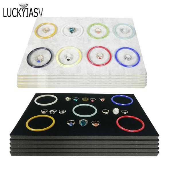 5pcs/lot jewelry foam tray inserts liners grey/black velvet jewelry rings bracelet watch showed, Pink;blue
5pcs/lot jewelry foam tray inserts liners grey/black velvet jewelry rings bracelet watch showed, Pink;blue