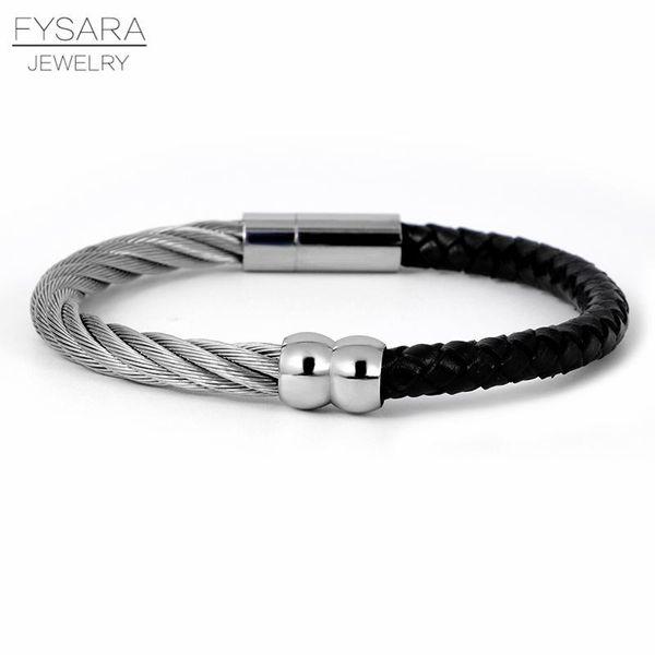 fysara из нержавеющей стали кабельные провода wrap браслет браслеты vintage из натуральной кожи черный магнит браслеты мужские punk boyfrien, Black
fysara из нержавеющей стали кабельные провода wrap браслет браслеты vintage из натуральной кожи черный магнит браслеты мужские punk boyfrien, Black