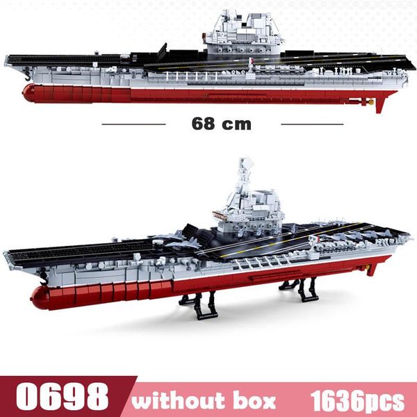navy battle ship aircrafted carrier military submarine naval destroyer warship model building blocks kids toys yxldqd ly_bags
navy battle ship aircrafted carrier military submarine naval destroyer warship model building blocks kids toys yxldqd ly_bags