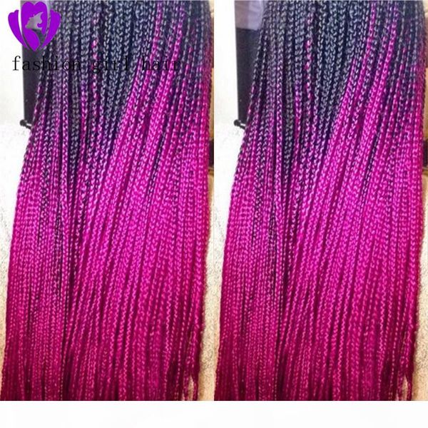 braided synthetic wig dark roots ombre pink african american braids synthetic lace front wig for women, Black;brown
braided synthetic wig dark roots ombre pink african american braids synthetic lace front wig for women, Black;brown