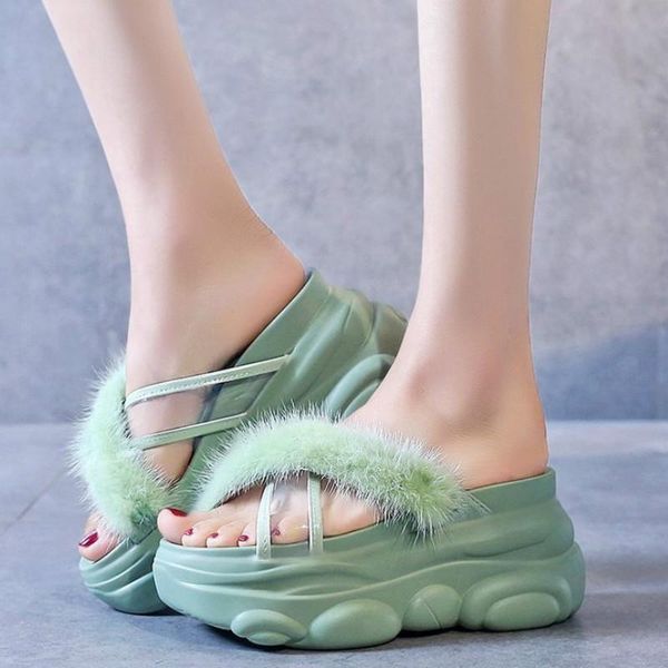 slippers women's shoes summer 2021 solid fashion women maomao outdoor thick bottom shallow wedges high heels, Black
slippers women's shoes summer 2021 solid fashion women maomao outdoor thick bottom shallow wedges high heels, Black