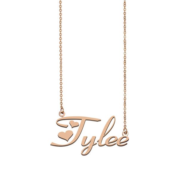 Tylee Name Necklace Custom Nameplate Pendant for Women Girls Birthday Gift Kids Best Friends Jewelry 18k Gold Plated Stainless Steel, Silver
Tylee Name Necklace Custom Nameplate Pendant for Women Girls Birthday Gift Kids Best Friends Jewelry 18k Gold Plated Stainless Steel, Silver