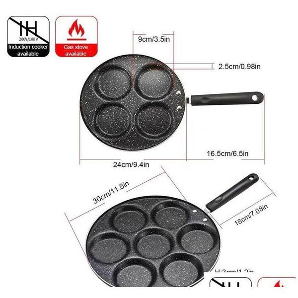 4/7-hole frying pot thickened omelet pan non-stick egg pancake steak pan cooking egg ham jllifm lottery2010
4/7-hole frying pot thickened omelet pan non-stick egg pancake steak pan cooking egg ham jllifm lottery2010
