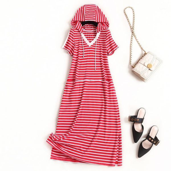 casual hooded dress striped mid-calf cotton vestido tiras women's dress for everyday vestidos largos de verano red1, Black;gray
casual hooded dress striped mid-calf cotton vestido tiras women's dress for everyday vestidos largos de verano red1, Black;gray
