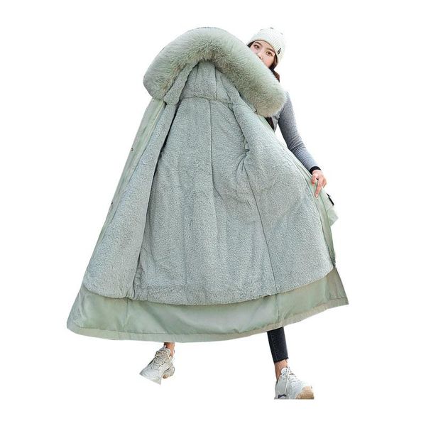 women's down & parkas women x-long winter jacket hooded fur collar liner detachable windproof warm bio coat oversize cotton padded, Black
women's down & parkas women x-long winter jacket hooded fur collar liner detachable windproof warm bio coat oversize cotton padded, Black