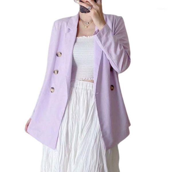 women stylish long sleeve buttons suit jacket fashion solid color blazer for women ladies1, White;black
women stylish long sleeve buttons suit jacket fashion solid color blazer for women ladies1, White;black