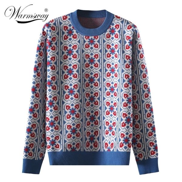 vintage sweet multicolored plaid jacquard knit sweater women loose long sleeve ladies pullovers casual pull femme c-424 201222, White;black
vintage sweet multicolored plaid jacquard knit sweater women loose long sleeve ladies pullovers casual pull femme c-424 201222, White;black