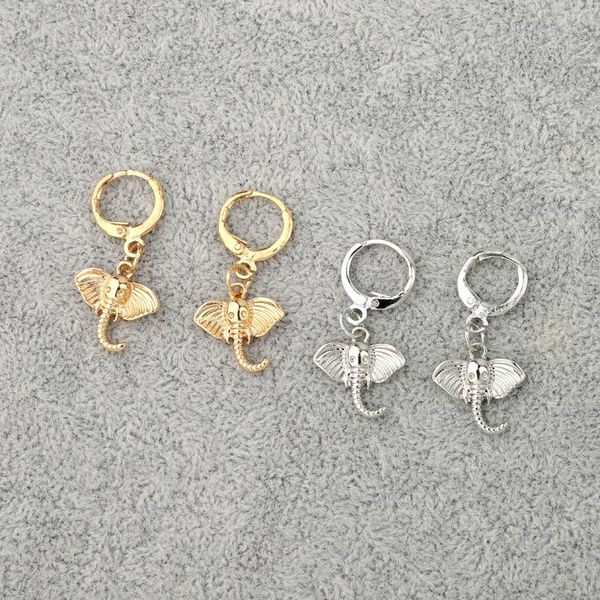 hoop & huggie 1pair punk geometric animal elephant small earrings for women girl trendy pendant ear ring hoops daily jewelry e659-2, Golden;silver
hoop & huggie 1pair punk geometric animal elephant small earrings for women girl trendy pendant ear ring hoops daily jewelry e659-2, Golden;silver