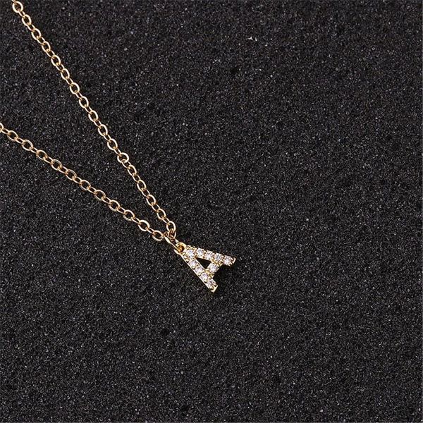 ladies luxury necklace jewelry 26 english letters exquisite zircon necklace bulk wholesale copper plating 18k real gold color, Silver
ladies luxury necklace jewelry 26 english letters exquisite zircon necklace bulk wholesale copper plating 18k real gold color, Silver