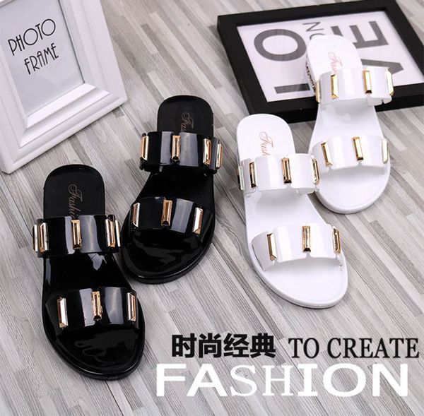 women slides sandals fashion open toe jelly sandals summer beach shoes golden white black casual arch support sandals low heels
women slides sandals fashion open toe jelly sandals summer beach shoes golden white black casual arch support sandals low heels