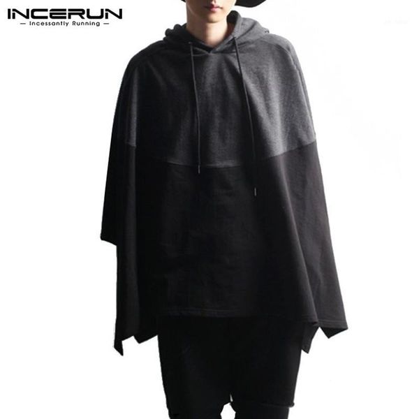 autumn fashion men patchwork hooded cloak cape sweatshirt casual vintage comfort baggy mens irregular jackets hoodies1, Black
autumn fashion men patchwork hooded cloak cape sweatshirt casual vintage comfort baggy mens irregular jackets hoodies1, Black