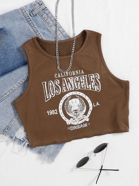 letter graphic crop tank m1rf#, White
letter graphic crop tank m1rf#, White