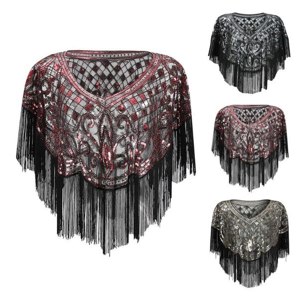 scarves scarf women bandana women1920 shawl wrap art deco sequin tassel evening cape bolero flapper cover up chiffon hijab foulard femme, Blue;gray
scarves scarf women bandana women1920 shawl wrap art deco sequin tassel evening cape bolero flapper cover up chiffon hijab foulard femme, Blue;gray