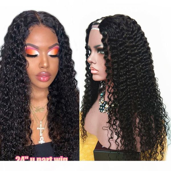 curly human hair wig u part wig human hair wigs brazilian remy hair 150 density middle part wigs pre plucked for women, Black;brown
curly human hair wig u part wig human hair wigs brazilian remy hair 150 density middle part wigs pre plucked for women, Black;brown